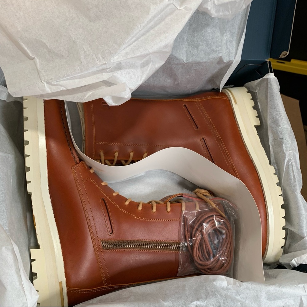 NWB Sperry X John Legend Men's Authentic Chestnut Boots STS23901 size 8.5 vibram - Picture 5 of 10